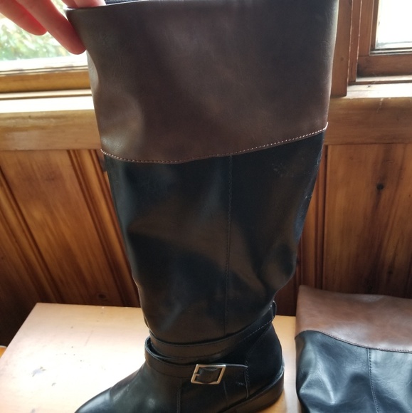 Arizona Two Tone Riding Boot - Picture 7 of 7
